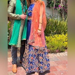 Indian wedding guest lehenga set